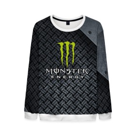 Мужской свитшот 3D с принтом MONSTER ENERGY (Z) , 100% полиэстер с мягким внутренним слоем | круглый вырез горловины, мягкая резинка на манжетах и поясе, свободная посадка по фигуре | Тематика изображения на принте: black monster | bmx | claw | cybersport | energy | monster | monster energy | moto | motocross | race | sport | киберспорт | когти | монстер энерджи | монстр | мото | мотокросс | ралли | скейтбординг | спорт | т | энергия