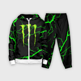 Детский костюм 3D с принтом MONSTER ENERGY ,  |  | black monster | bmx | claw | cybersport | energy | monster | monster energy | moto | motocross | race | sport | киберспорт | когти | монстер энерджи | монстр | мото | мотокросс | ралли | скейтбординг | спорт | т | энергия