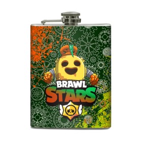 Фляга с принтом Brawl Stars Robot Spike , металлический корпус | емкость 0,22 л, размер 125 х 94 мм. Виниловая наклейка запечатывается полностью | brawl | brawl stars | robospike | robot spike | spike | бравл | бравл кактус | бравл спайк | бравл старс | кактус | робоспайк | робот спайк | спайк | спайк робот