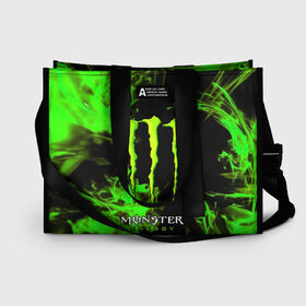 Сумка-шоппер 3D с принтом MONSTER ENERGY , 100% полиэстер | застегивается на металлическую кнопку; внутренний карман застегивается на молнию. Стенки укреплены специальным мягким материалом, чтобы защитить содержимое от несильных ударов
 | black monster | bmx | claw | cybersport | energy | monster | monster energy | moto | motocross | race | sport | киберспорт | когти | монстер энерджи | монстр | мото | мотокросс | ралли | скейтбординг | спорт | энергия