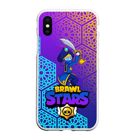 Чехол для iPhone XS Max матовый с принтом MORTIS BRAWL STARS , Силикон | Область печати: задняя сторона чехла, без боковых панелей | brawl | brawl stars | brawl stars rogue mortis | clash | mortis brawl stars | rogue mortis | бравл старс | бравл старс коварный мортис | игра | коварный мортис | мобильные игры | мортис