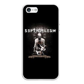 Чехол для iPhone 5/5S матовый с принтом Septicflesh , Силикон | Область печати: задняя сторона чехла, без боковых панелей | septicflesh | арт | дэт дум метал | дэт метал | музыка | рок | симфоник метал