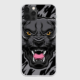 Чехол для iPhone 12 Pro Max с принтом Зверь , Силикон |  | Тематика изображения на принте: арт | всю | геометрия | гепард | голова | граффити | дикие | добрые | животные | зверь | злые | картинка | кот | кошка | лев | леопард | лого | на | опасный | пантера | пасть | пума | рисунок | сердитый