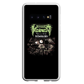 Чехол для Samsung Galaxy S10 с принтом Voivod , Силикон | Область печати: задняя сторона чехла, без боковых панелей | voivod | авангардный метал | арт | музыка | прогрессивный метал | рок | трэш метал