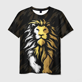 Мужская футболка 3D с принтом Зверь , 100% полиэфир | прямой крой, круглый вырез горловины, длина до линии бедер | Тематика изображения на принте: большой | всю | геометрия | гепард | голова | граффити | дикие | добрые | животные | зверь | злые | картинка | кот | кошка | лев | леопард | лого | на | опасный | пантера | пасть | сердитый | текстуры | тигр