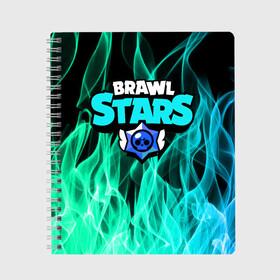 Тетрадь с принтом BRAWL STARS , 100% бумага | 48 листов, плотность листов — 60 г/м2, плотность картонной обложки — 250 г/м2. Листы скреплены сбоку удобной пружинной спиралью. Уголки страниц и обложки скругленные. Цвет линий — светло-серый
 | 8 bit | barley | brawl stars | brock | bull | colt | crow | dynamike | fire | frank | jessie | leon | nita | барли | бравл старс | брок | булл | ворон | джесси | динамайк | кольт | леон | огонь | фрэнк