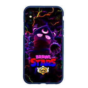 Чехол для iPhone XS Max матовый с принтом Evil Gene | Brawl Stars , Силикон | Область печати: задняя сторона чехла, без боковых панелей | brawl | brawlers | crow | gale | leon | max | rogue | sally | spike | sprout | stars | tropic | wolf | бравл | волк | ворон | джин | лев | леон | макс | мортис | салли | спраут | старс | тигр