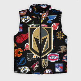 Мужской жилет утепленный 3D с принтом Vegas Golden Knights (Z) ,  |  | anaheim ducks | arizona coyotes | boston bruins | buffalo sabres | calgary flames | canadiens de montreal | carolina hurricanes | chicago blackhawks | colorado avalanche | columbus blue jackets | dallas stars | detroit red wings | edmonton oil | hockey | 