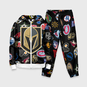 Детский костюм 3D с принтом Vegas Golden Knights (Z) ,  |  | Тематика изображения на принте: anaheim ducks | arizona coyotes | boston bruins | buffalo sabres | calgary flames | canadiens de montreal | carolina hurricanes | chicago blackhawks | colorado avalanche | columbus blue jackets | dallas stars | detroit red wings | edmonton oil | hockey | 