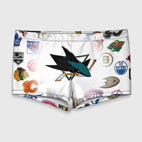 Мужские купальные плавки 3D с принтом San Jose Sharks (Z) , Полиэстер 85%, Спандекс 15% |  | anaheim ducks | arizona coyotes | boston bruins | buffalo sabres | calgary flames | canadiens de montreal | carolina hurricanes | chicago blackhawks | colorado avalanche | columbus blue jackets | dallas stars | detroit red wings | edmonton oil | hockey | 