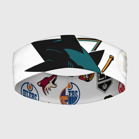 Повязка на голову 3D с принтом San Jose Sharks (Z) ,  |  | Тематика изображения на принте: anaheim ducks | arizona coyotes | boston bruins | buffalo sabres | calgary flames | canadiens de montreal | carolina hurricanes | chicago blackhawks | colorado avalanche | columbus blue jackets | dallas stars | detroit red wings | edmonton oil | hockey | 