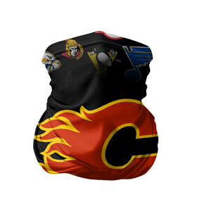 Бандана-труба 3D с принтом Calgary Flames (Z) , 100% полиэстер, ткань с особыми свойствами — Activecool | плотность 150‒180 г/м2; хорошо тянется, но сохраняет форму | anaheim ducks | arizona coyotes | boston bruins | buffalo sabres | calgary flames | canadiens de montreal | carolina hurricanes | chicago blackhawks | colorado avalanche | columbus blue jackets | dallas stars | detroit red wings | edmonton oil | hockey | 