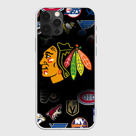 Чехол для iPhone 12 Pro с принтом Chicago Blackhawks (Z) , силикон | область печати: задняя сторона чехла, без боковых панелей | anaheim ducks | arizona coyotes | boston bruins | buffalo sabres | calgary flames | canadiens de montreal | carolina hurricanes | chicago blackhawks | colorado avalanche | columbus blue jackets | dallas stars | detroit red wings | edmonton oil | hockey | 