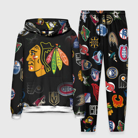 Мужской костюм 3D (с толстовкой) с принтом Chicago Blackhawks (Z) ,  |  | anaheim ducks | arizona coyotes | boston bruins | buffalo sabres | calgary flames | canadiens de montreal | carolina hurricanes | chicago blackhawks | colorado avalanche | columbus blue jackets | dallas stars | detroit red wings | edmonton oil | hockey | 