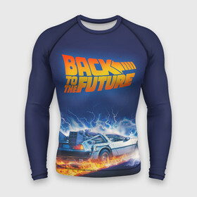 Мужской рашгард 3D с принтом Back to the Future ,  |  | back to the future | bttf | марти макфлай