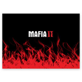 Поздравительная открытка с принтом Mafia 2. , 100% бумага | плотность бумаги 280 г/м2, матовая, на обратной стороне линовка и место для марки
 | esport | game | mafia | mafia 2: definitive edition 2020 | mafia 3 | боевик | игры | киберспорт | мафия | мафия 3 | ремейк | шутер | экшен