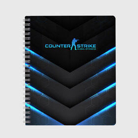 Тетрадь с принтом Counter-Strike , 100% бумага | 48 листов, плотность листов — 60 г/м2, плотность картонной обложки — 250 г/м2. Листы скреплены сбоку удобной пружинной спиралью. Уголки страниц и обложки скругленные. Цвет линий — светло-серый
 | ace | ak47 | best | counter strike | cs | cs 1.6 | cs go | cs:go | csgo | css | gameplay | global | m4a1 | offensive | контра | кс го | читы | шутер