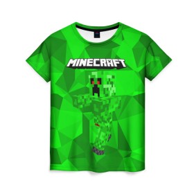 Женская футболка 3D с принтом Minecraft. , 100% полиэфир ( синтетическое хлопкоподобное полотно) | прямой крой, круглый вырез горловины, длина до линии бедер | craft | game | mine | minecraft | minecraftmemories | pixel | tnt | twitter | блок | динамит | игра | красный блок | майнкрафт | маркус перссон | пиксель | ремесло | тротил | шахта