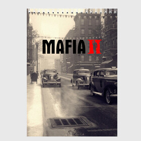 Скетчбук с принтом Mafia IIDefinitive Edition(Z) , 100% бумага
 | 48 листов, плотность листов — 100 г/м2, плотность картонной обложки — 250 г/м2. Листы скреплены сверху удобной пружинной спиралью | definitive edition | mafia | mafia ii | вито скалетта | генри томасино | джо барбаро | игра | лео галанте | мафия | мафия 2 | томас анджело | франческа | фрэнк винчи | шутер | эдди скарпа