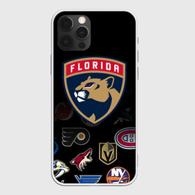 Чехол для iPhone 12 Pro Max с принтом NHL Florida Panthers (Z) , Силикон |  | Тематика изображения на принте: anaheim ducks | arizona coyotes | boston bruins | buffalo sabres | calgary flames | canadiens de montreal | chicago blackhawks | colorado | florida panthers | hockey | nhl | нхл | паттерн | спорт | хоккей