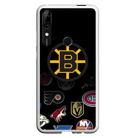 Чехол для Honor P Smart Z с принтом NHL Boston Bruins (Z) , Силикон | Область печати: задняя сторона чехла, без боковых панелей | anaheim ducks | arizona coyotes | boston bruins | buffalo sabres | calgary flames | canadiens de montreal | carolina hurricanes | chicago blackhawks | colorado | hockey | nhl | нхл | паттерн | спорт | хоккей