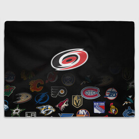 Плед 3D с принтом NHL Carolina Hurricanes (Z) , 100% полиэстер | закругленные углы, все края обработаны. Ткань не мнется и не растягивается | anaheim ducks | arizona coyotes | boston bruins | buffalo sabres | calgary flames | canadiens de montreal | carolina hurricanes | chicago blackhawks | colorado | hockey | nhl | нхл | паттерн | спорт | хоккей