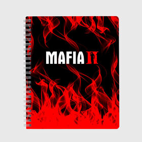 Тетрадь с принтом Mafia 2 , 100% бумага | 48 листов, плотность листов — 60 г/м2, плотность картонной обложки — 250 г/м2. Листы скреплены сбоку удобной пружинной спиралью. Уголки страниц и обложки скругленные. Цвет линий — светло-серый
 | esport | game | mafia | mafia 2: definitive edition 2020 | mafia 3 | боевик | игры | киберспорт | мафия | мафия 3 | ремейк | шутер | экшен