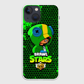 Чехол для iPhone 13 mini с принтом Brawl Stars LEON ,  |  | 8 bit | 8 бит | bibi | brawl | brawl stars | crow | leon | spike | sprout | stars | бравл | бравл старс | браво старс | игра | компьютерная | кров | леон | онлайн | старс