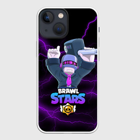 Чехол для iPhone 13 mini с принтом BRAWL STARS DJ FRANK ,  |  | 8 bit | 8 бит | bibi | brawl | brawl stars | crow | leon | spike | sprout | stars | бравл | бравл старс | браво старс | игра | компьютерная | кров | леон | онлайн | старс