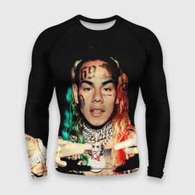 Мужской рашгард 3D с принтом 6IX9INE ,  |  | 6ix9ine | gooba | hernandez | tekashi