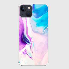 Чехол для iPhone 13 с принтом Акварельные разводы ,  |  | paint | paints | акварель | акварельные разводы | брызги | брызги краски | брызги красок | краска | краски | нежная | нежный | пятна краски | разводы | разводы краски | смешивание красок | фон | цвета