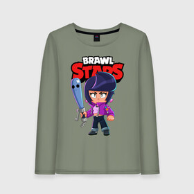 Женский лонгслив хлопок с принтом BRAWL STARS BIBI , 100% хлопок |  | bibi | brawl stars | coach mike | crow | gale | leon | leon shark | max | mecha crow | mortis | mr.p | phoenix | sally leon | sandy | spike | sprout | tara | unicorn | virus 8 bit | werewolf | ворон | оборотень