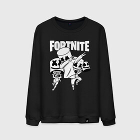 Мужской свитшот хлопок с принтом FORTNITE x MARSHMELLO , 100% хлопок |  | deadmau5 | fortnite | fortnite 2 | fortnite x маршмелло | ikonik | marshmello | ninja | ninja streamer | raven | travis scott | ворон | иконик | ниндзя | пили | рейвен | трэвис скотт | фортнайт