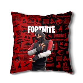 Подушка 3D с принтом FORTNITE x IKONIK , наволочка – 100% полиэстер, наполнитель – холлофайбер (легкий наполнитель, не вызывает аллергию). | состоит из подушки и наволочки. Наволочка на молнии, легко снимается для стирки | deadmau5 | fortnite | fortnite 2 | fortnite x маршмелло | ikonik | marshmello | ninja | ninja streamer | raven | travis scott | ворон | иконик | ниндзя | пили | рейвен | трэвис скотт | фортнайт