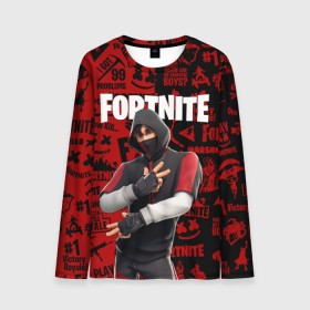 Мужской лонгслив 3D с принтом FORTNITE x IKONIK , 100% полиэстер | длинные рукава, круглый вырез горловины, полуприлегающий силуэт | deadmau5 | fortnite | fortnite 2 | fortnite x маршмелло | ikonik | marshmello | ninja | ninja streamer | raven | travis scott | ворон | иконик | ниндзя | пили | рейвен | трэвис скотт | фортнайт