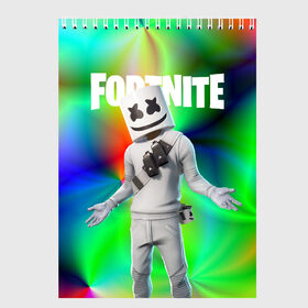 Скетчбук с принтом FORTNITE x MARSHMELLO , 100% бумага
 | 48 листов, плотность листов — 100 г/м2, плотность картонной обложки — 250 г/м2. Листы скреплены сверху удобной пружинной спиралью | deadmau5 | fortnite | fortnite 2 | fortnite x маршмелло | ikonik | marshmello | ninja | ninja streamer | raven | travis scott | ворон | иконик | ниндзя | пили | рейвен | трэвис скотт | фортнайт