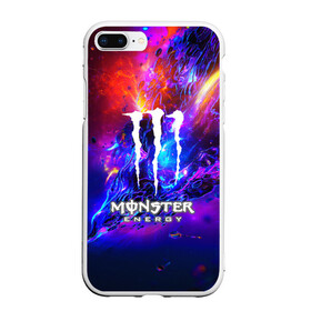 Чехол для iPhone 7Plus/8 Plus матовый с принтом MONSTER ENERGY , Силикон | Область печати: задняя сторона чехла, без боковых панелей | Тематика изображения на принте: amg | auto | bmw | honda | jdm | mercedes | nissan | porsche | racing | sport | subar | toyota | автомобил | автомобильные | киа | лексус | марка | машины | митсубиси | ниссан | порше | спорт | субару | тесла | тойота | хонда