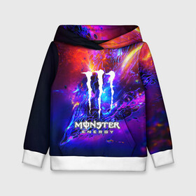 Детская толстовка 3D с принтом MONSTER ENERGY , 100% полиэстер | двухслойный капюшон со шнурком для регулировки, мягкие манжеты на рукавах и по низу толстовки, спереди карман-кенгуру с мягким внутренним слоем | amg | auto | bmw | honda | jdm | mercedes | nissan | porsche | racing | sport | subar | toyota | автомобил | автомобильные | киа | лексус | марка | машины | митсубиси | ниссан | порше | спорт | субару | тесла | тойота | хонда