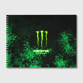 Альбом для рисования с принтом MONSTER ENERGY , 100% бумага
 | матовая бумага, плотность 200 мг. | amg | auto | bmw | honda | jdm | mercedes | nissan | porsche | racing | sport | subar | toyota | автомобил | автомобильные | киа | лексус | марка | машины | митсубиси | ниссан | порше | спорт | субару | тесла | тойота | хонда