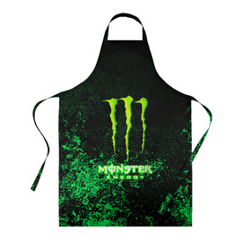 Фартук 3D с принтом MONSTER ENERGY , 100% полиэстер | общий размер — 65 х 85 см, ширина нагрудника — 26 см, горловина — 53 см, длина завязок — 54 см, общий обхват в поясе — 173 см. Принт на завязках и на горловине наносится с двух сторон, на основной части фартука — только с внешней стороны | amg | auto | bmw | honda | jdm | mercedes | nissan | porsche | racing | sport | subar | toyota | автомобил | автомобильные | киа | лексус | марка | машины | митсубиси | ниссан | порше | спорт | субару | тесла | тойота | хонда