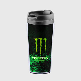 Термокружка-непроливайка с принтом MONSTER ENERGY , внутренняя часть — пищевой пластик, наружная часть — прозрачный пластик, между ними — полиграфическая вставка с рисунком | объем — 350 мл, герметичная крышка | Тематика изображения на принте: amg | auto | bmw | honda | jdm | mercedes | nissan | porsche | racing | sport | subar | toyota | автомобил | автомобильные | киа | лексус | марка | машины | митсубиси | ниссан | порше | спорт | субару | тесла | тойота | хонда