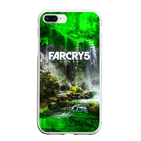 Чехол для iPhone 7Plus/8 Plus матовый с принтом FARCRY5 , Силикон | Область печати: задняя сторона чехла, без боковых панелей | far cry | farcry | game | ubisof | выживание | джунгли | игры | остров | фар край