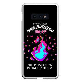 Чехол для Samsung S10E с принтом Mad Burnish , Силикон | Область печати: задняя сторона чехла, без боковых панелей | Тематика изображения на принте: burn | burnish | fotia | galo | kray | lio | mad burnish | promare | аниме | гало | крей | лио | лио фотия | промар | тимос | форсайт