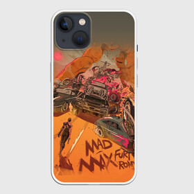 Чехол для iPhone 13 с принтом Mad Max Fury Road ,  |  | mad max | mad max fury road | безумный макс | мад макс | мед макс мэд макс