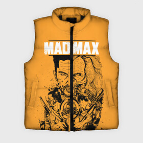 Мужской жилет утепленный 3D с принтом Mad Max ,  |  | Тематика изображения на принте: mad max | mad max fury road | безумный макс | мад макс | мед макс мэд макс