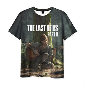 Мужская футболка 3D с принтом The Last of Us part 2 , 100% полиэфир | прямой крой, круглый вырез горловины, длина до линии бедер | day | ellie | games | joel | naughty dog | день | джоэл | игры | одни из нас | часть 2 | элли
