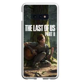 Чехол для Samsung S10E с принтом The Last of Us part 2 , Силикон | Область печати: задняя сторона чехла, без боковых панелей | day | ellie | games | joel | naughty dog | день | джоэл | игры | одни из нас | часть 2 | элли