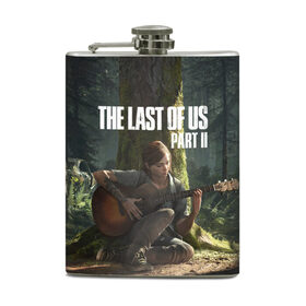 Фляга с принтом The Last of Us part 2 , металлический корпус | емкость 0,22 л, размер 125 х 94 мм. Виниловая наклейка запечатывается полностью | day | ellie | games | joel | naughty dog | день | джоэл | игры | одни из нас | часть 2 | элли