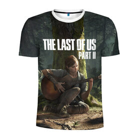 Мужская футболка 3D спортивная с принтом The Last of Us part 2 , 100% полиэстер с улучшенными характеристиками | приталенный силуэт, круглая горловина, широкие плечи, сужается к линии бедра | day | ellie | games | joel | naughty dog | день | джоэл | игры | одни из нас | часть 2 | элли