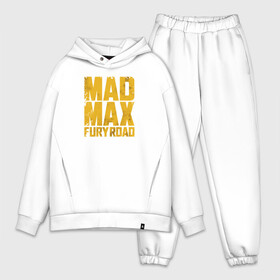 Мужской костюм хлопок OVERSIZE с принтом Mad Max ,  |  | Тематика изображения на принте: mad max | mad max fury road | безумный макс | мад макс | мед макс мэд макс